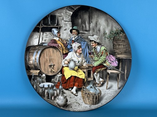 Antico grande piatto - antico,