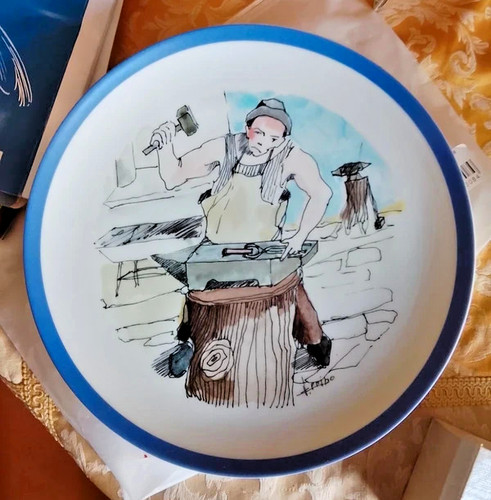 Piatti ceramica dipinti a - ceramica,