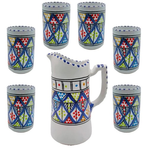 Hand painted tunisian - painted,