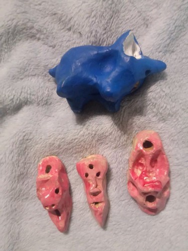 Mini terracotta sculptures - 4,