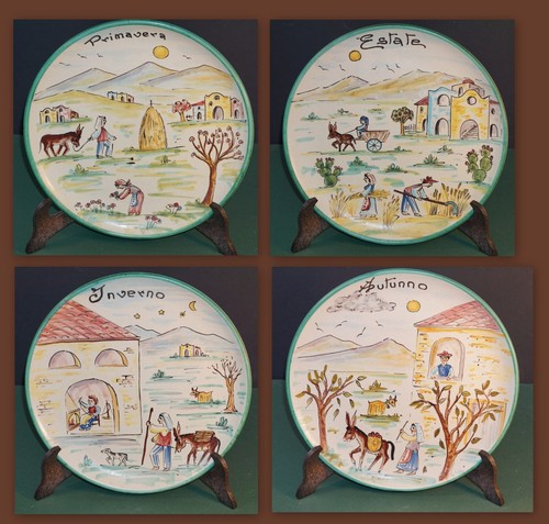 Seasons ceramic hand - ceramic,