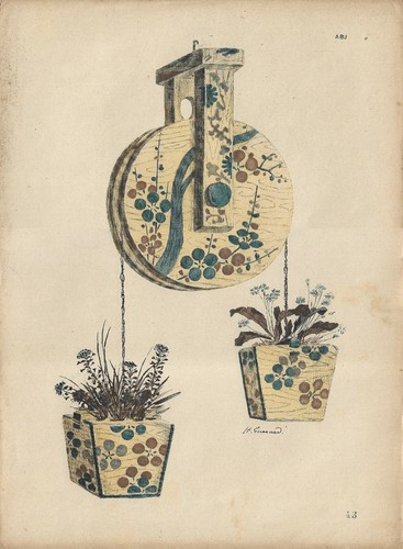 Antique print japan - japan, ceramic