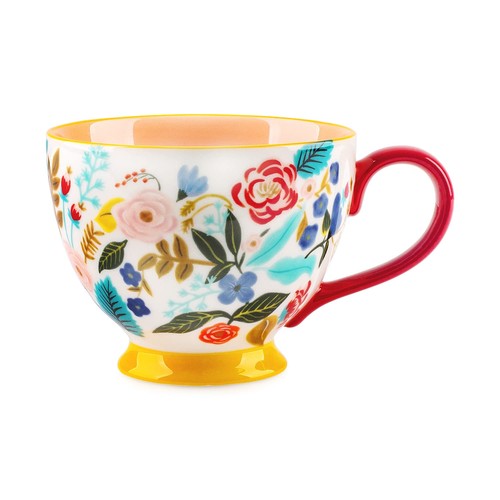 Hand painted floral pattern - painted,