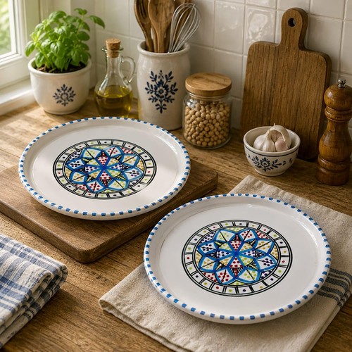 Set hand painted - set, of