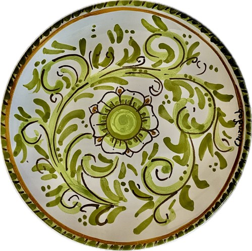 Piatto in ceramica - ???, dipinto