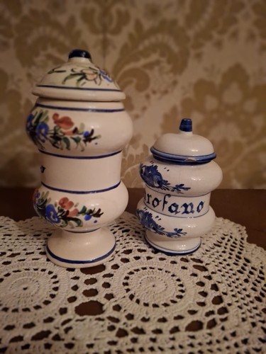 Vasetti ceramica dipinti - in, a